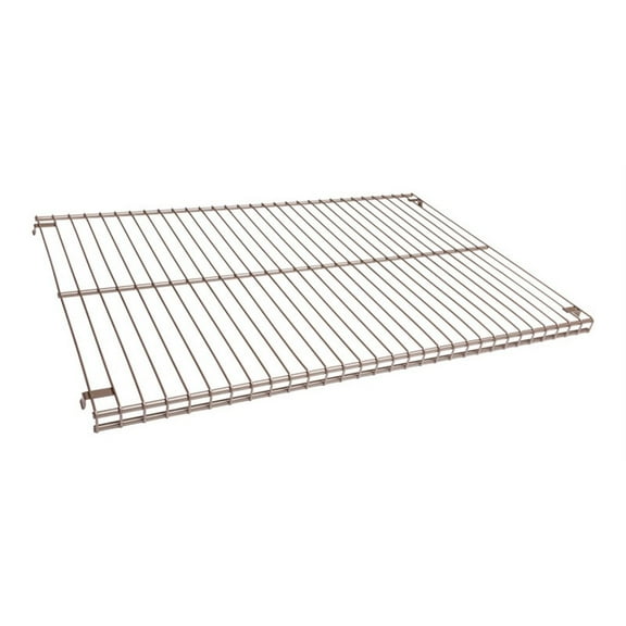 Knape & Vogt 244980 16 x 23 in. Closet Culture Wire Shelf, Champagne Nickel