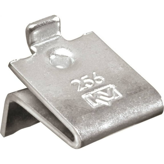 Knape & Vogt 256 Series Zinc Mortise-Mount Pilaster Shelf Support (12-Count)