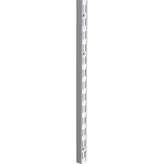 Knape & Vogt 82 TI 16.5 Series 182 Dual-Track Shelf Standard, Titanium Steel, 16.5-In. - Quantity 10