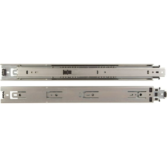 Knape & Vogt 12 in. L Steel Full Extension Drawer Slide 2 pk
