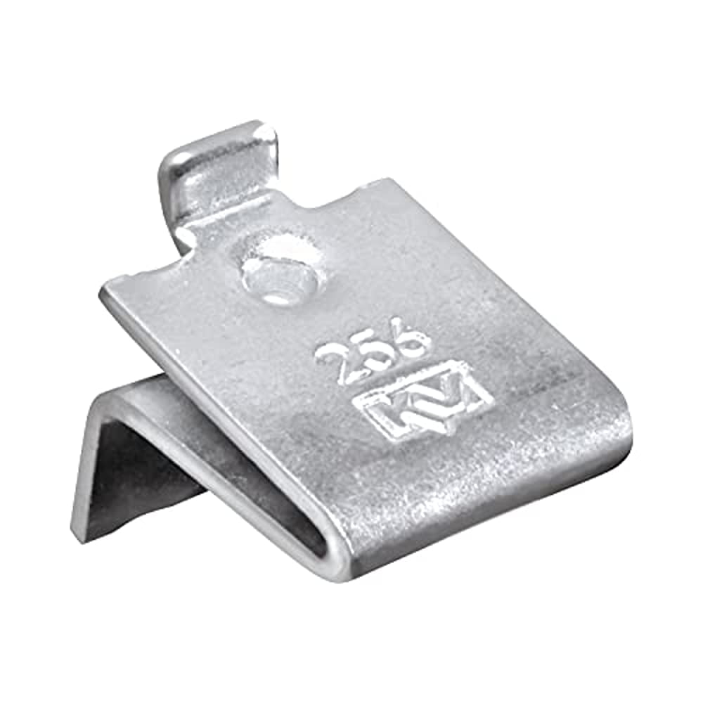 Knape & Vogt Adjustable Steel Pilaster Support Hardware Clips, 20 Count