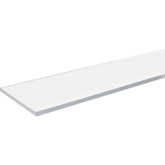 Knape & Vogt 1980 WH 12X36 1980 WH 12X36 Shelf Board, 200 lb, 5-Shelf, 36 in L, 12 in W, Particleboard White