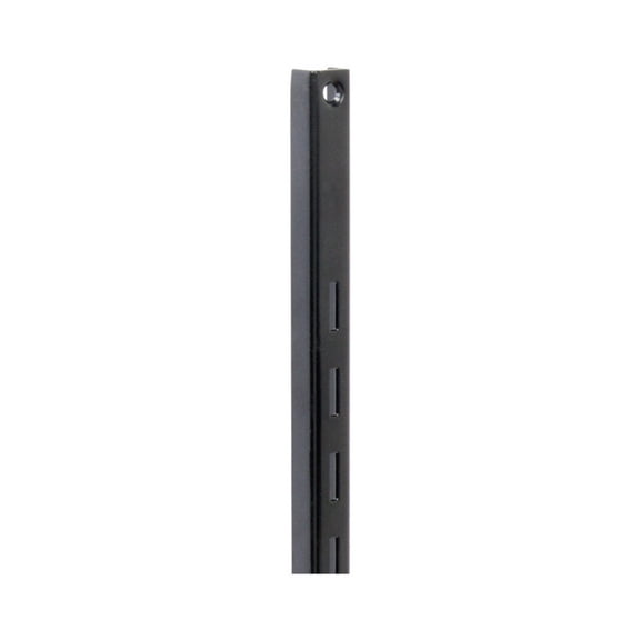 Knape & Vogt Black Steel Regular Duty Bracket 16 Ga. 24 in. L