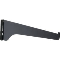 Knape & Vogt 6" Black Steel Shelf Bracket