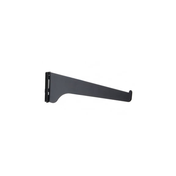 Knape & Vogt 180 BLK 8 John Sterling 80/180 Series 8" Black Support Bracket