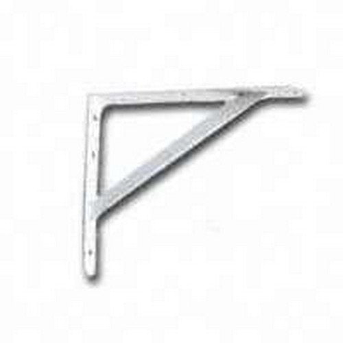Knape & Vogt Bracket 22" 5mm 3/4" 1200 Lb Steel White