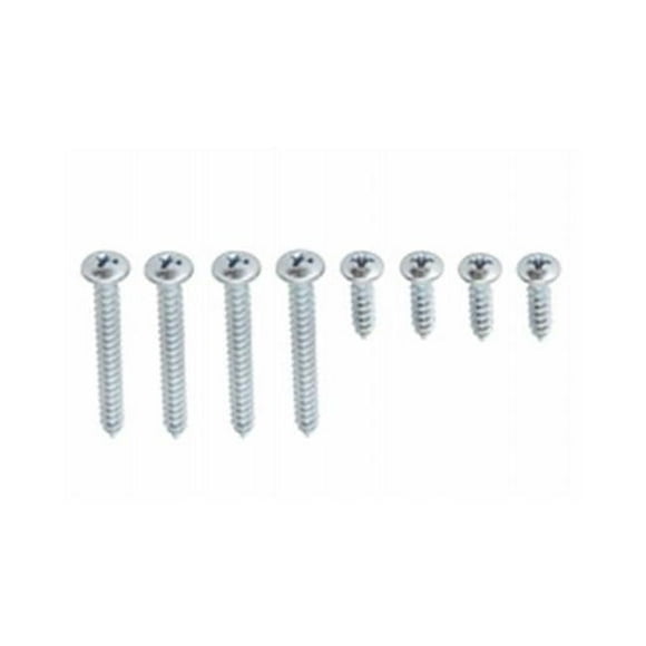 Knape & Vogt Manufacturing 217339 Cd-0047-Ch 8Pc Chr Bkt Screws