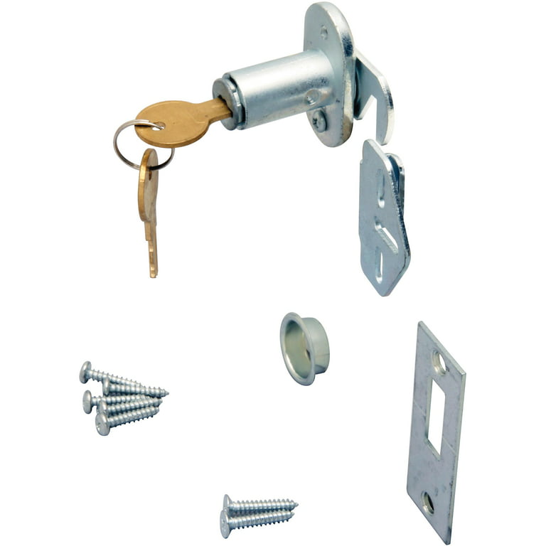 Knape & Vogt CD1064-US26D KD Keyed Folding Door Lock - Satin