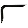 thumbnail image 1 of Knape & Vogt John Sterling Black Steel Bracket 8 in. L 125 lb., 1 of 2