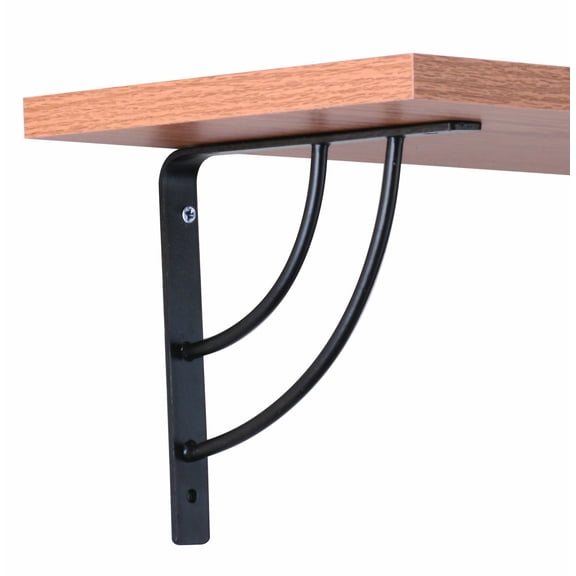 John Sterling Knape & Vogt Bronze Milano Shelf Bracket 6 in. L 100 lb.