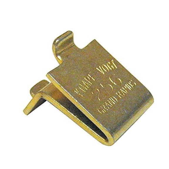 Knape & Vogt KV Shelf Support Clip Brass, Pack of 12
