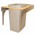 thumbnail image 1 of Knape & Vogt KV Soft Close Top Mount Waste Bins Single bin 35qt Platinum 14-1/2" W, 1 of 1
