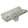 thumbnail image 1 of Knape & Vogt KV0103 PLAS Plastic Front Rest for Shelf Bracket - Clear, 1 of 1