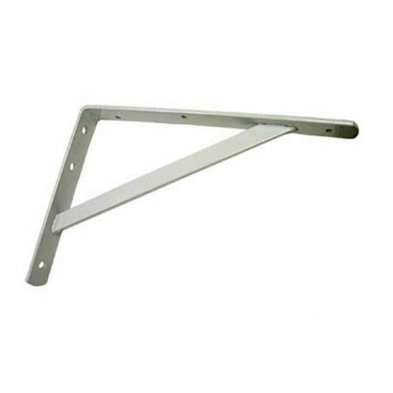 Knape & Vogt KV0208 BLK 55 0.25 x 14.2 x 21.5 in. 1200 lbs L-Bracket, Black