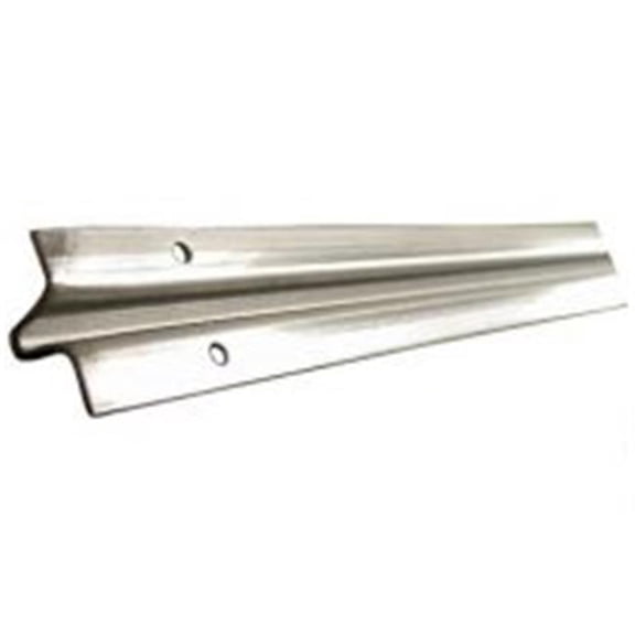 Knape & Vogt KV0455 STL 72 72 in. Single Steel Bottom Sliding Door Track