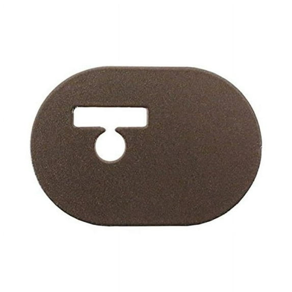 Knape & Vogt KVBRT BPSBK Bi-Part Stop Kit for Round Track, Black