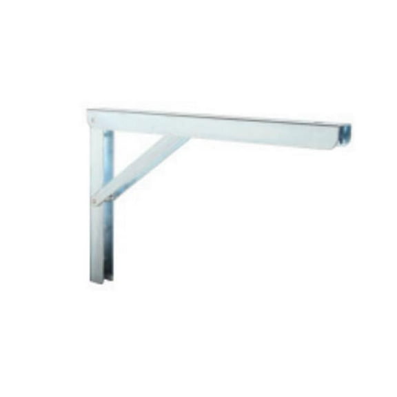 Knape & Vogt Kv0206 Zc 16 16X10-.50 Folding L-Bracket Zinc
