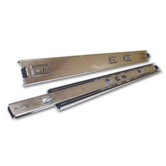 Knape & Vogt Kv8407 B18 18 In. Full Extension Slide With Shelf Tabs