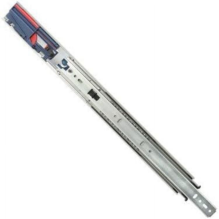 Knape & Vogt Kv8455Fm B22 Ano 22 In. SoftClose Full Extension With Overtravel Drawer Slides