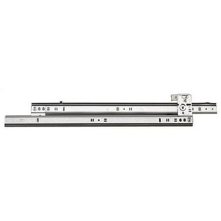 Knape & Vogt 1260P 16 Drawer Slide, 60 lb Weight Capacity, Steel, Zinc
