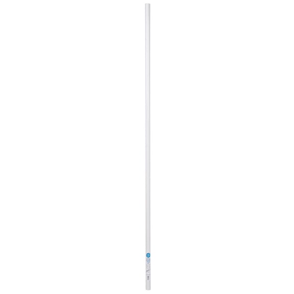 ROD CLOSET STEEL WHT 6'