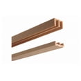 thumbnail image 1 of Knape & Vogt P2417tan48 Plastic Sliding Door Track, 1 of 2