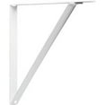 thumbnail image 1 of Knape & Vogt Fixed Shelf Bracket - Heavy-Duty, Galvanized - 1 Bracket, 19-Inch, Multicolor, 1 of 3