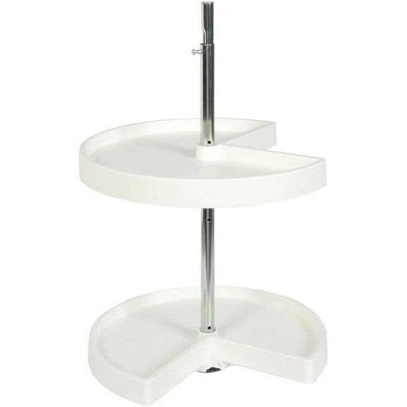 Knape & Vogt Real Solutions 18" 3-Shelf Full Round Lazy Susan