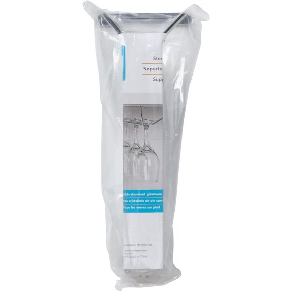 Knape & Vogt Real Solutions Stemware Holder Cabinet Rack RS-STMWRHLD-CH