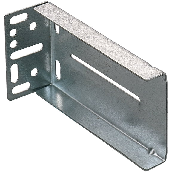 Knape & Vogt Rear Mount Zinc Drawer Slide Mounting Bracket - Pack of 8