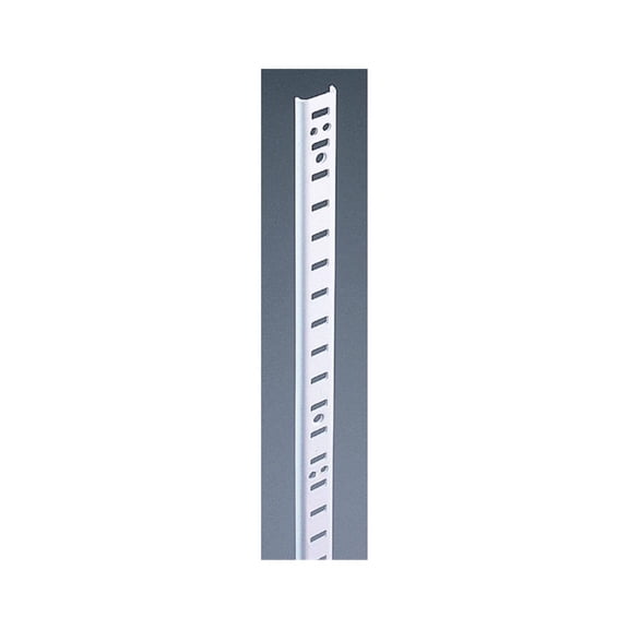 Knape & Vogt Shelf Pilaster 13/16 " X 60" 1/2" Steel Zinc Plated Bulk