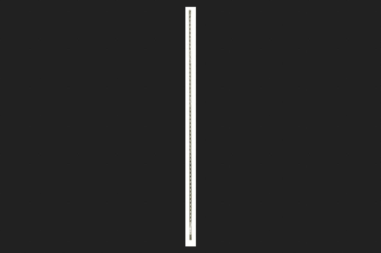 Knape & Vogt Steel Brass 16 Ga. Standard Shelf Bracket 60 in. L