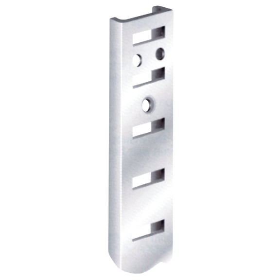 Knape & Vogt Steel Heavy Duty Shelf Pilaster 72 in. L 250 lb. - Total Qty: 20; Each Pack Qty: 1  Home & Garage Storage, Stackable Design