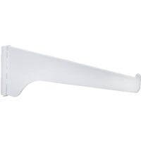 Knape & Vogt Precision White Steel Shelf Bracket 6" L 160 lb Capacity