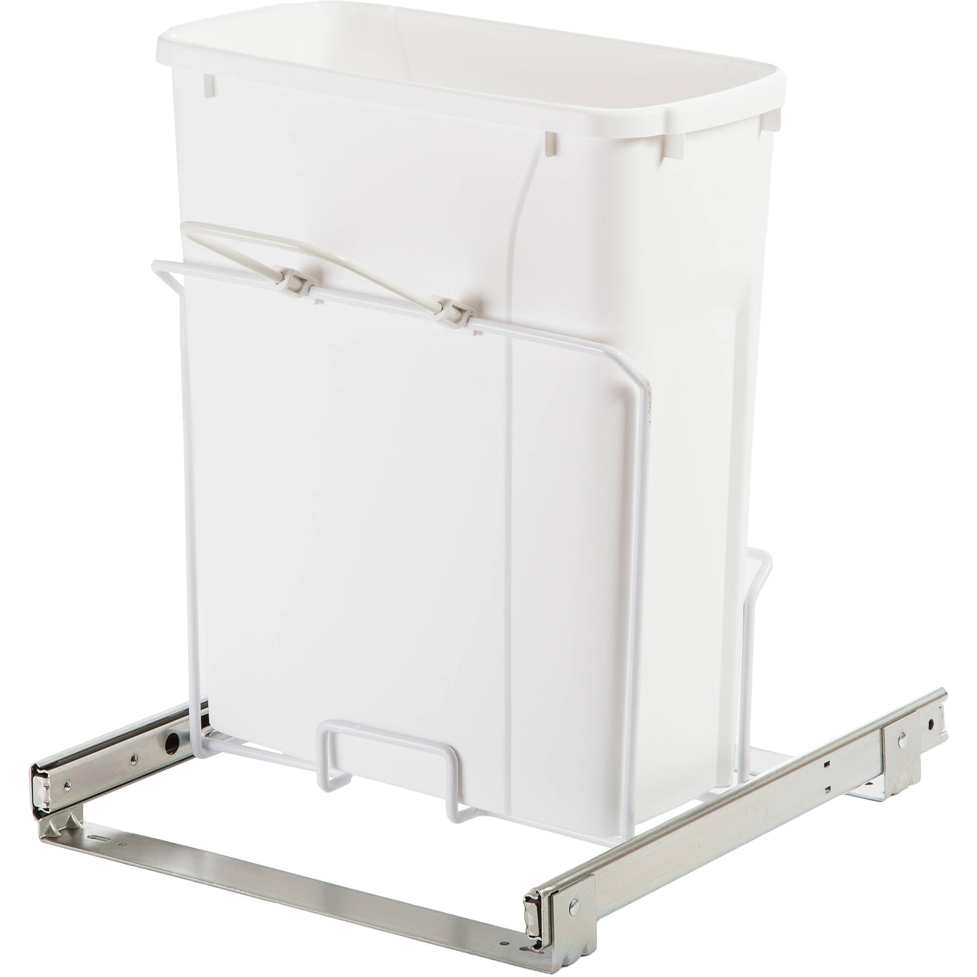 Knape and Vogt 20 qt In PullOut Bottom Mount Trash Can