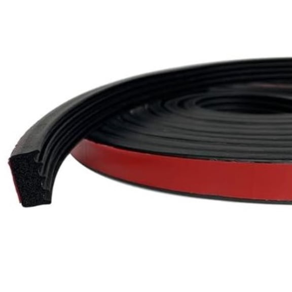 Knapheide 12221479, Ribbed Door Seal w/ Adhesive Backing- 500 FT (6000")