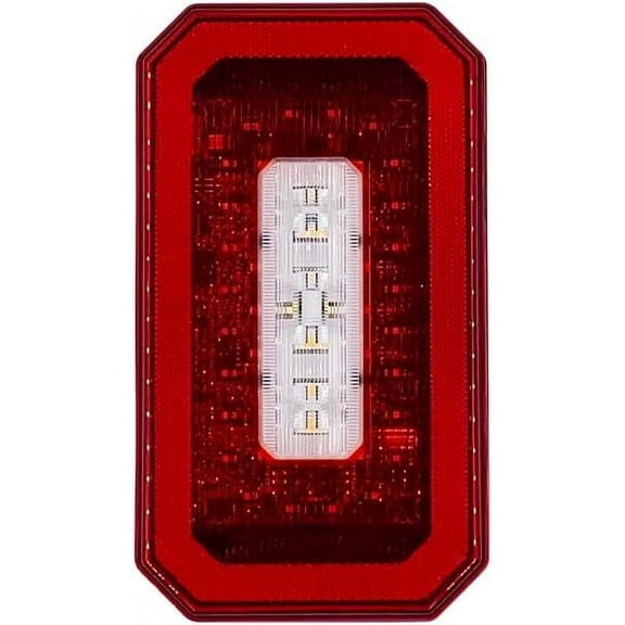 Knapheide 12256491, Replacement LED Surface Mount Light with Integrated S/T/T, B/U & Strobe