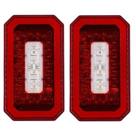 Knapheide 12256491, Set of (2) Replacement LED Surface Mount Lights With Integrated S/T/T, B/U & Strobe