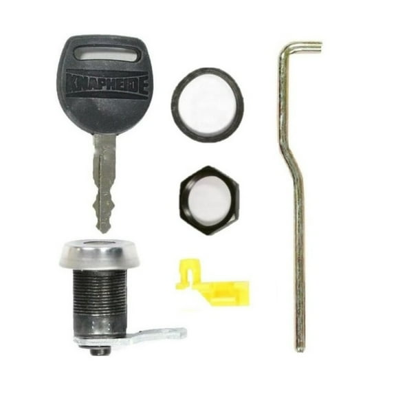 Knapheide 26100388, Replacement Lock & Key Kit for Rotary Latches, Key Code 0006