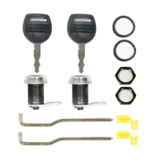 Knapheide 26100719, Set of 2 Replacement Lock & Key Kit for Rotary Latches, Key Code 0008