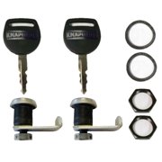 Knapheide 26109975, Set of 2 Replacement Lock & Key Kit for T-latches, Key Code 0008