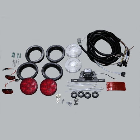 Knapheide 26266494, Flush Mount Light Kit With LED S/T/T