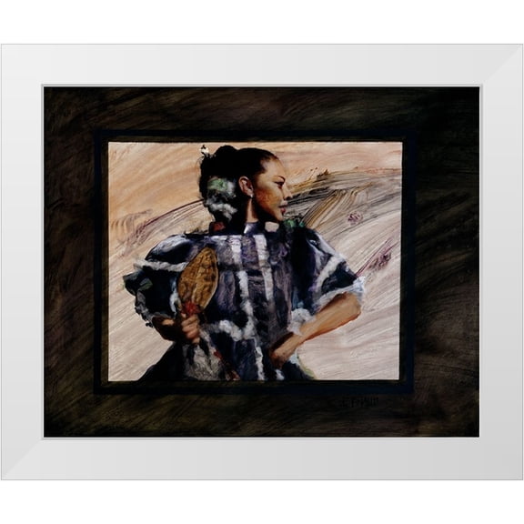 Knauf, J.E. 14x12 White Modern Wood Framed Museum Art Print Titled - Elcinco