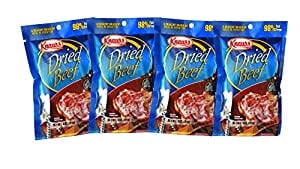 Knauss Dried Beef (4) 3 oz. packages Refrigerated