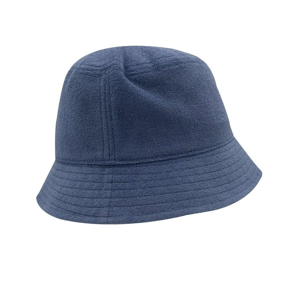 Knaut Sports Terry Bucket Hat Wide Brim Sun Protection for Girls Boys, Beach Hat, Hydrangia