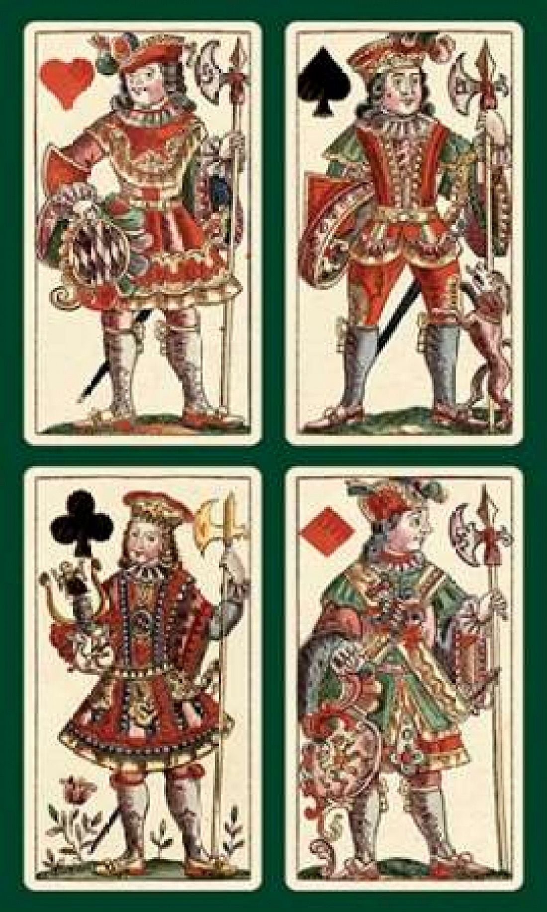 Knaves - Bauern Hochzeit Deck Canvas Art - Andreas Benedictus Gobl (12 x 18)