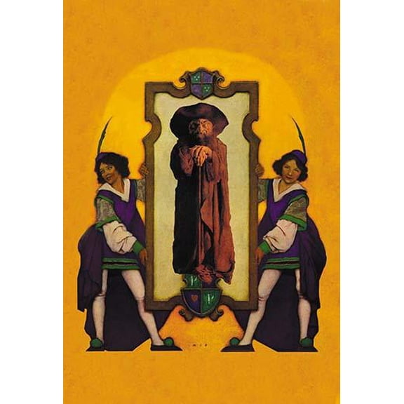 Knaves and Wizard- Fine Art Canvas Print (20" x 30")