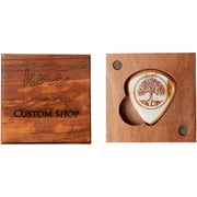 Knc Picks Tree Of Life Buffalo Horn Guitar Pick With Wooden Box Single