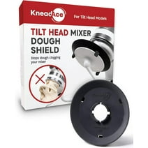 KneadAce Tilt Head Mixer Dough Shield Compatible with Kitchenaid C Shape Dough Hooks Mixer Accessory Gray