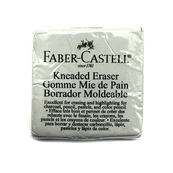 Kneaded Erasers x-large, grey, each (pack of 12)